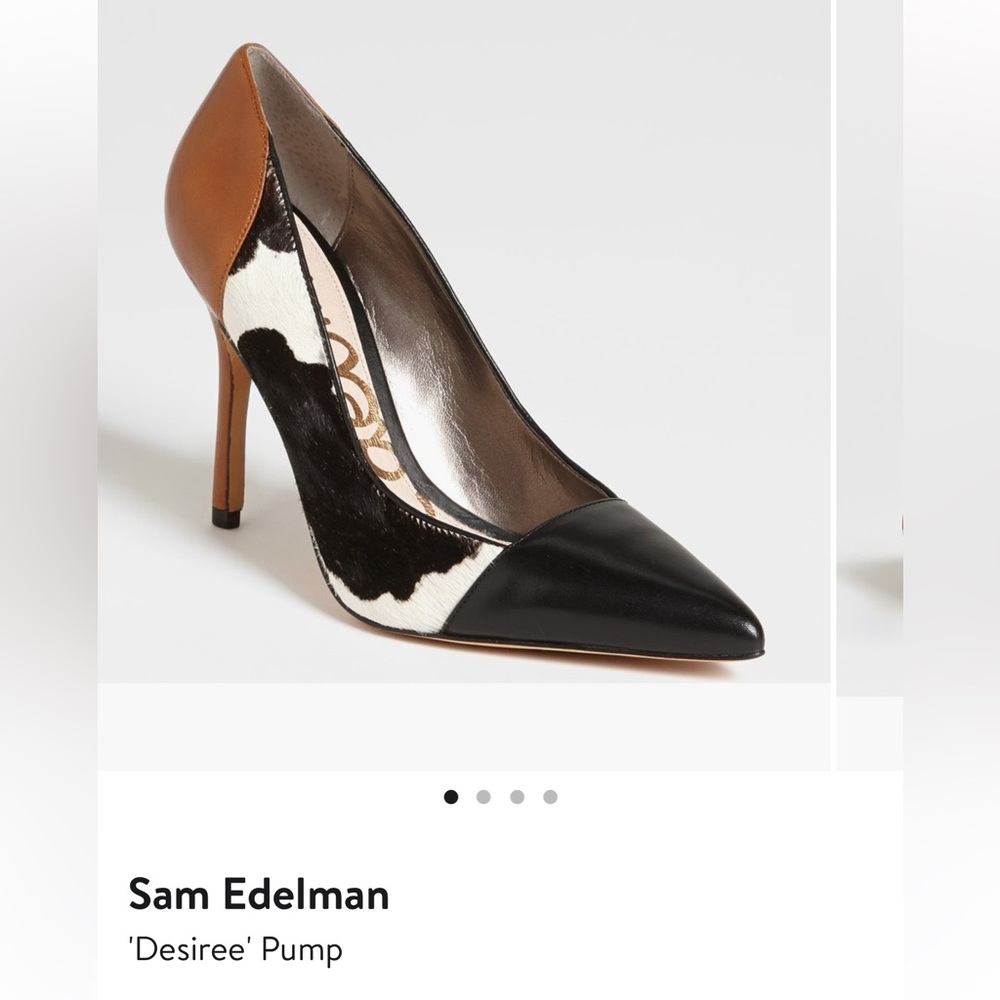 Sam Edelman Desiree Calf Hair Pump Size